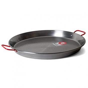 LA IDEAL 5020070 - Paellera valenciana para 12 personas, 57 x 46 x 6 cm, Gris