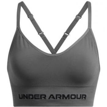 Under Armour Vanish Seamless Low Support Sports Bra - Dark Gray XS