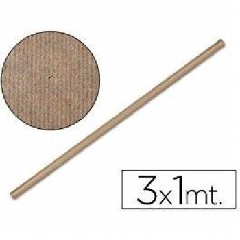 Liderpapel Papel Kraft Marron -Rollo 3X1 Mt