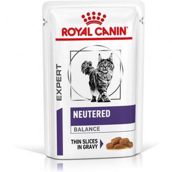 Royal Canin Veterinary Diet Feline Neutered Balance Wet Food Pouches 85g
