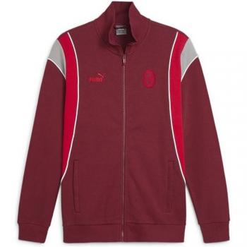 Chaqueta de fútbol Puma AC Milan Ftblarchive roja para hombre