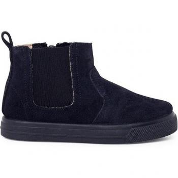 Botas de Niño con Suela Ancha, Cremallera y Elástico