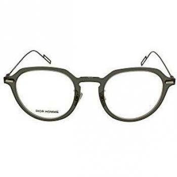 Dior Gafas anteojos DIORDISAPPEARO1 RB7 marco gris de plástico del tamaño de 49 mm de gafas de hombre
