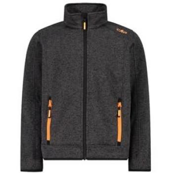Cmp Heavy Fleece Jacket 3h60744 Black/Flame Unisex 6 Years