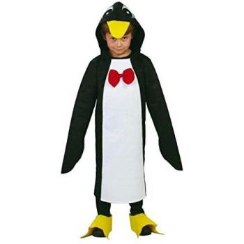Disfraz de pingüino con pajarita infantil - 7-9 años
