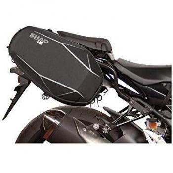 Shad S0GS71SE Soporte Bolsa Lateral para Suzuki GSR 750, Negro