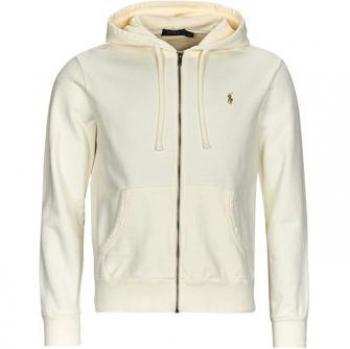 Ralph Lauren Men's Zip-Up Hoodie Sweatshirt - Beige, Size M