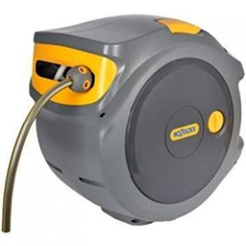 WilTec Carrete de Manguera automático AutoReel de Hozelock con Manguera de 20 m