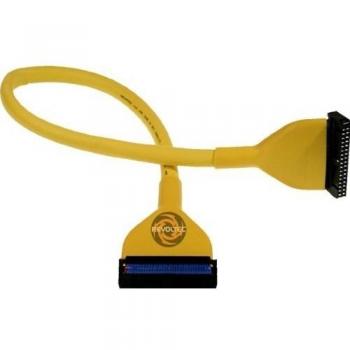 Revoltec Floppy Cable Round Yellow 48cm Cable de SATA 0,48 m - Cable SATA