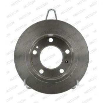 Juego de 2 discos de freno FERODO DDF247 Ø224mm Altura: 63mm Espesor: 9mm Corona de Agujeros