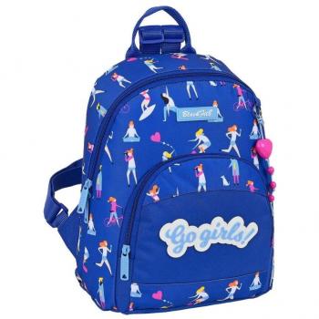 Mini Mochila Reciclable Blackfit8 'Go Girls' - Safta