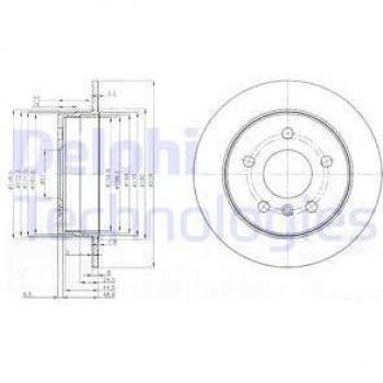 Disco de freno DELPHI BG3910C