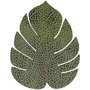 Lind 989962 Monstera Leaf - Posavasos de Cristal