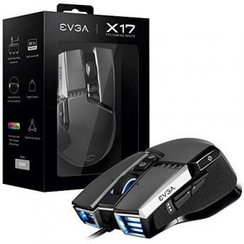 EVGA X17 Gaming 16000 Dpi Gris Ratón