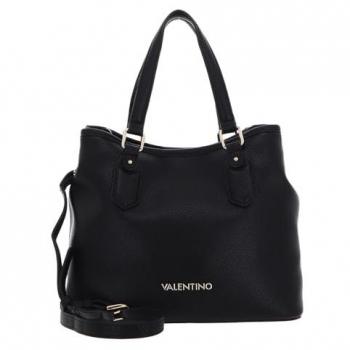 Bolso de Mujer Valentino Bags Modelo Brixton Color Negro con Detalle de Logo