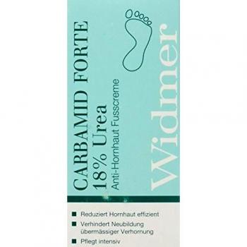Crema para pies Louis Widmer Carbamid Forte 18% Urea Anti-callosidades 50 ml