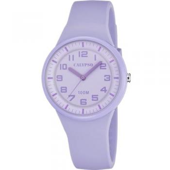 Reloj Calypso K5851/5 Morado Mujer, Tipo: Reloj, Características: Caja de caucho multi, diseño trendy, color morado