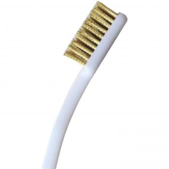MadridGadgetStore® Cepillo de Limpieza con Cerdas de Latón para Impresora Impresión 3D Leon3D Legio Lion Pro Prusa RepRap Mantenimiento Limpiar Extrusor Extrusora Hotend Hot End Bloque Calentador Alta Calidad Envío Gratis