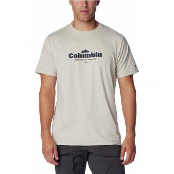 Camiseta de trail Columbia Kwick Hike™ Graphic Gris para Hombre