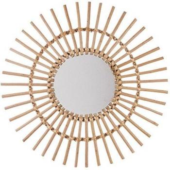 Espejo de ratán sol