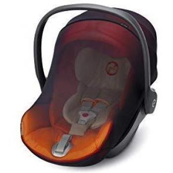 Mosquitera Cybex para Sillas de Auto Aton y Cloud, Color Negro