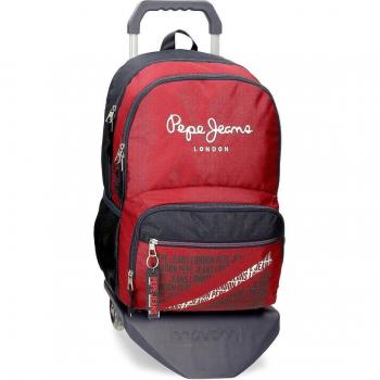 Mochila adaptable Pepe Jeans Clark 46cm dos compartimentos