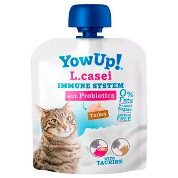 YOWUP! Yogurt L.Casei Probióticos Gato Pavo 85g