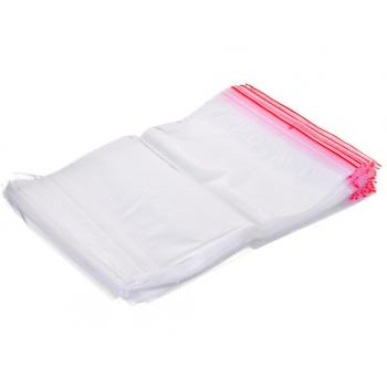 Bolsa de Cuerda 200x250 100pcs - Translúcido Blanco - Papel Aluminio
