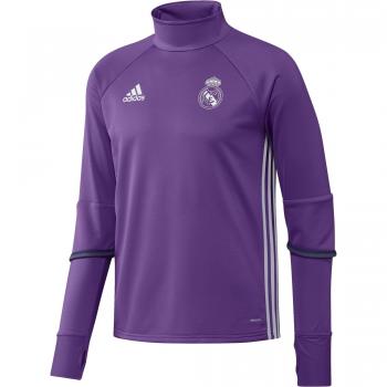 adidas Real Madrid Cf Trg - Sudadera para hombre, color morado / blanco, talla M