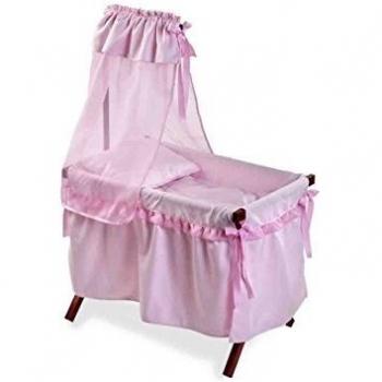 Muñecas Arias - Cuna para muñeca, color rosa