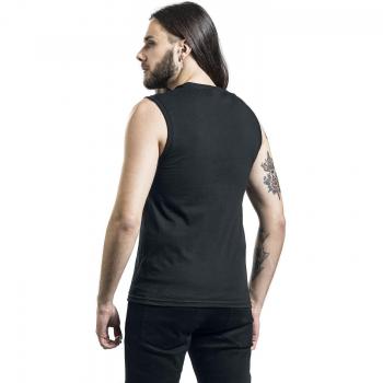 Metallica Hetfield Iron Cross Guitar Camiseta Tirantes Negro M