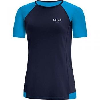 GORE WEAR Mujer R5 Camiseta, Azul Orbital/Cian dinámico, 38