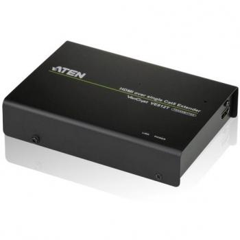 Aten VE812T HDMI HDBaseT Over Single Cat 5 Transmitter (4K@100m, HDBaseT Class A)