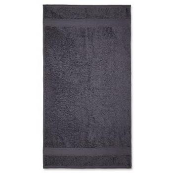 Toalla de lavabo 100% algodón Gris oscuro 50x90 cm WELLHOME