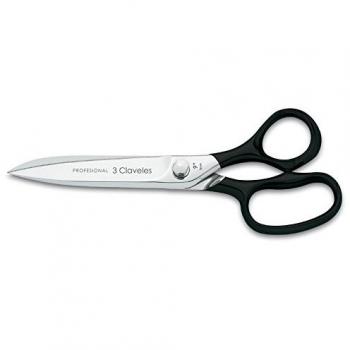 3 Claveles - Tijera de tapicero profesional 9 , tamaño 22