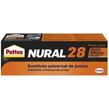 Pattex Nural 28 sustituto universal de juntas, naranja, estuche 40 ml