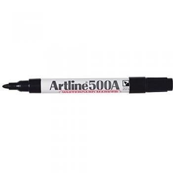 Rotulador artline pizarra ek-500 negro punta redonda 2 mm recargable