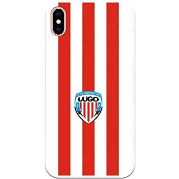 Funda Original Licenciada para iPhone XS Max - Lugo Roja y Blanca