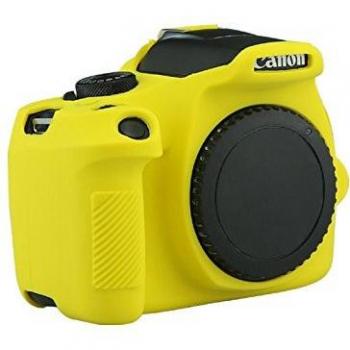 Funda protectora de silicona para cámara digital Canon EOS 1500D 2000D Rebel T7 Kiss X90