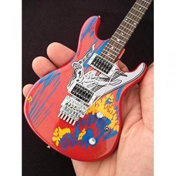Joe Satriani Silver Surfer Miniature Guitar Replica