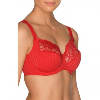 PrimaDonna Madison Full Coverage Red Wire Bra F 75 for Women