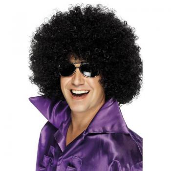 Peluca Afro Grande Negra de Smiffy's