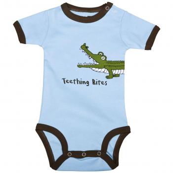 LazyOne Chicos Wide Awake Alligator Mameluco Bebé 18 Meses