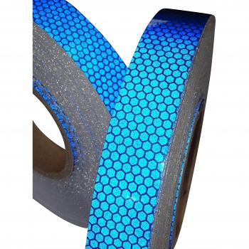 Cinta adhesiva reflectante azul intenso 25 mm x 5 m
