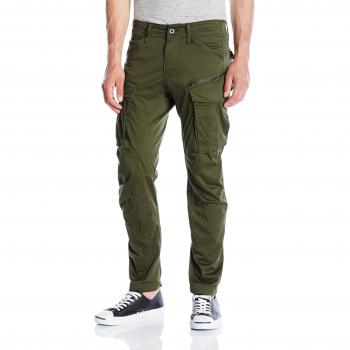 G-STAR RAW Rovic 3D Tapered Cargo Pants in Olive Green (34W/36L)