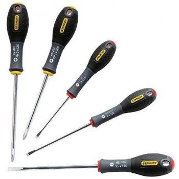 Stanley - FatMax 0-65-440 Destornilladores Juego 5 Piezas Pozi/Phillips