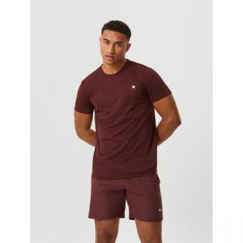 Björn Borg Ace Stripe T-Shirt Men Rust