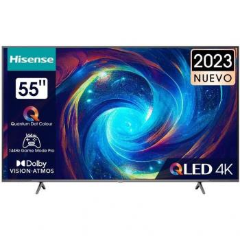 Hisense 55E7KQ PRO 55 QLED 4K Ultra HD Smart TV with HDR10+ and Artificial Intelligence