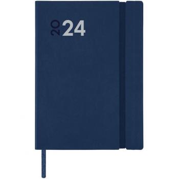 Finocam - Agenda 2024 Dynamic Mara Y4 Semana Vista Vertical 120x170mm Azul Enero-Diciembre Español/Multilingüe Encuadernada