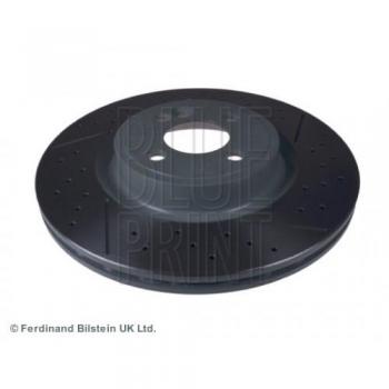 Disco de freno perforado y ventilado Blue Print ADB114317 delantero